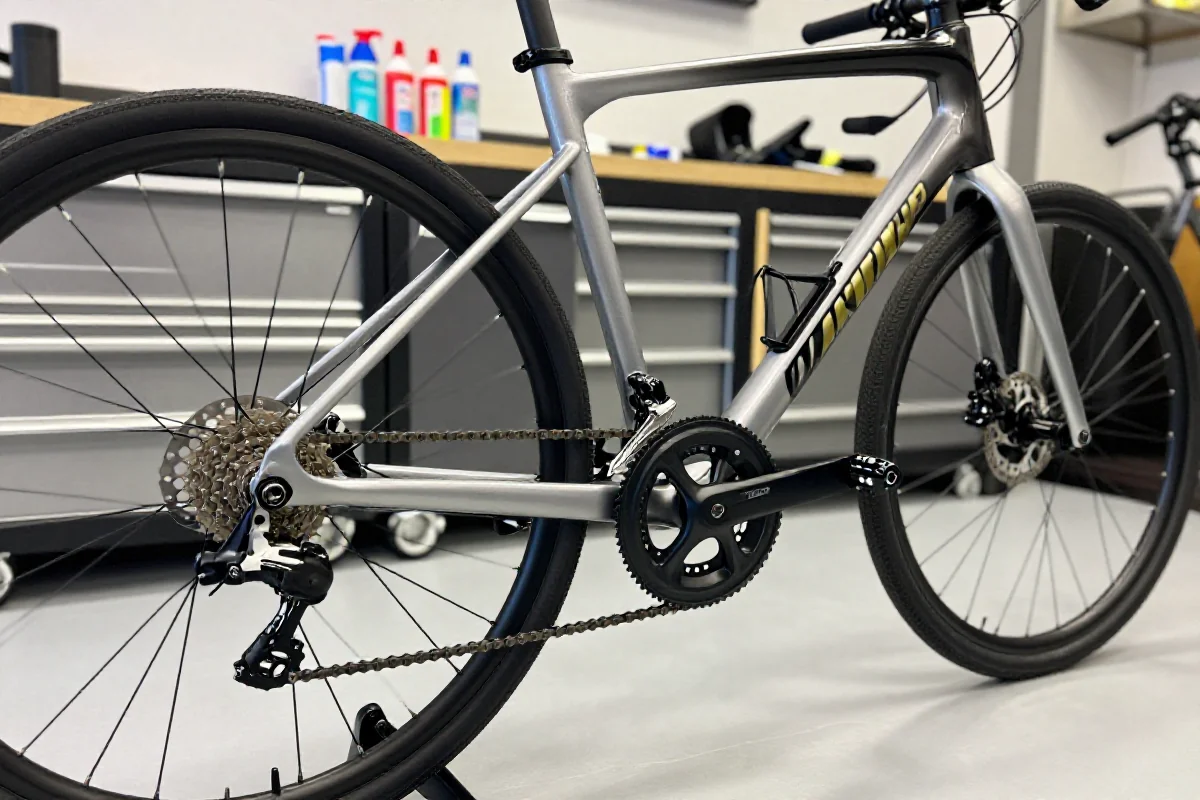 Czyszczenie i smarowanie roweru miejskiego