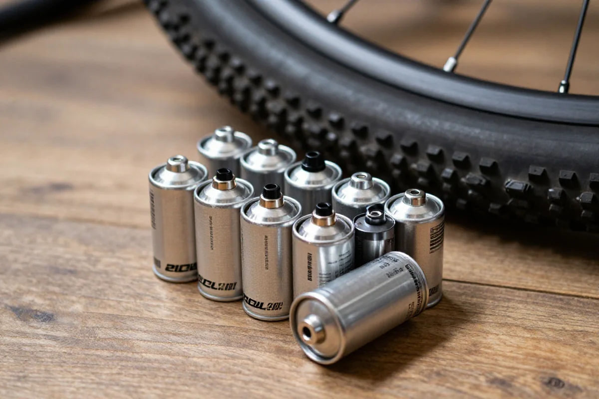 Kartridże CO2 na wyprawę rowerową, istotny element wyposażenia.