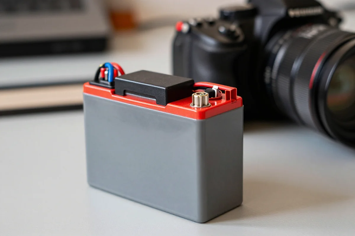 Bateria litowo-jonowa do roweru elektrycznego w warsztacie, szczegóły techniczne.