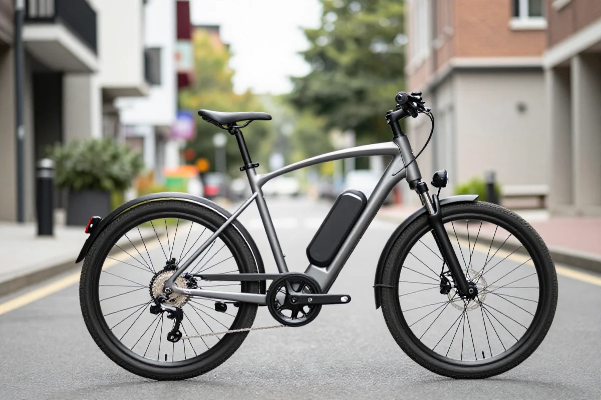 S-pedelec elektryczny na ulicy, nowoczesny design i zaawansowane komponenty