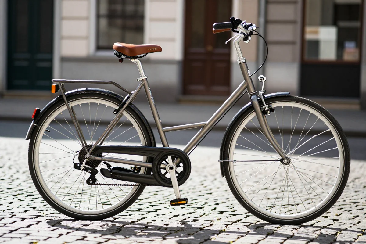 Klasyczne rowery miejskie i holenderskie