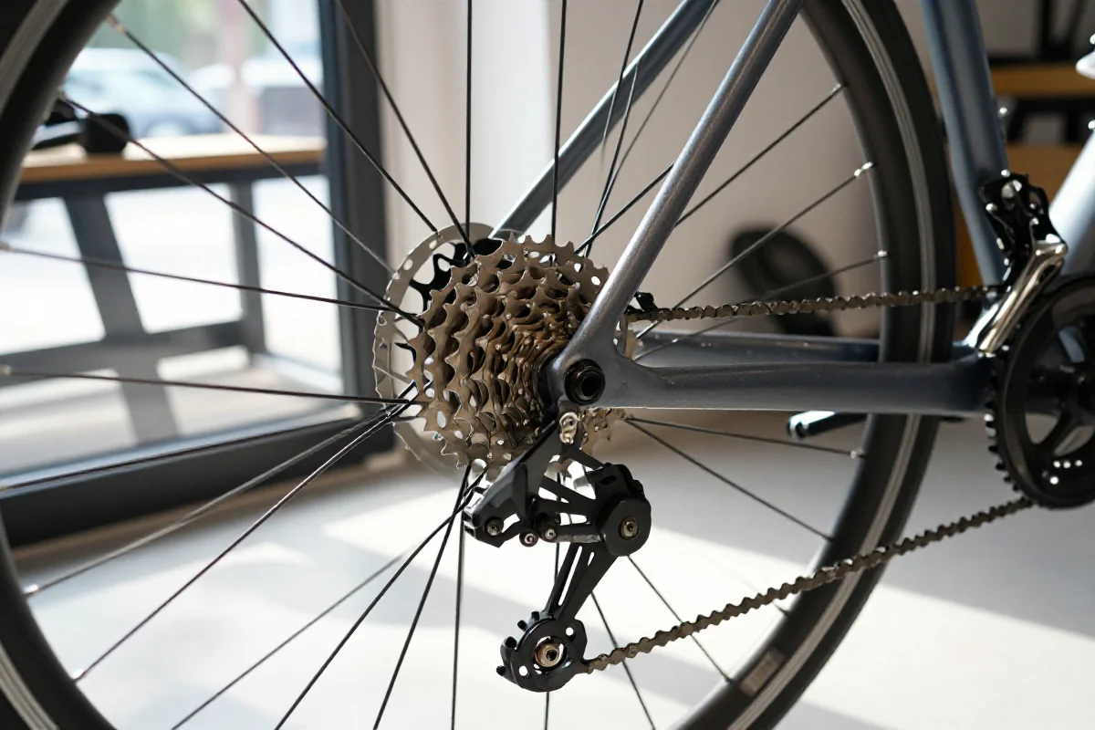 Komponenty mechaniczne rowerów miejskich