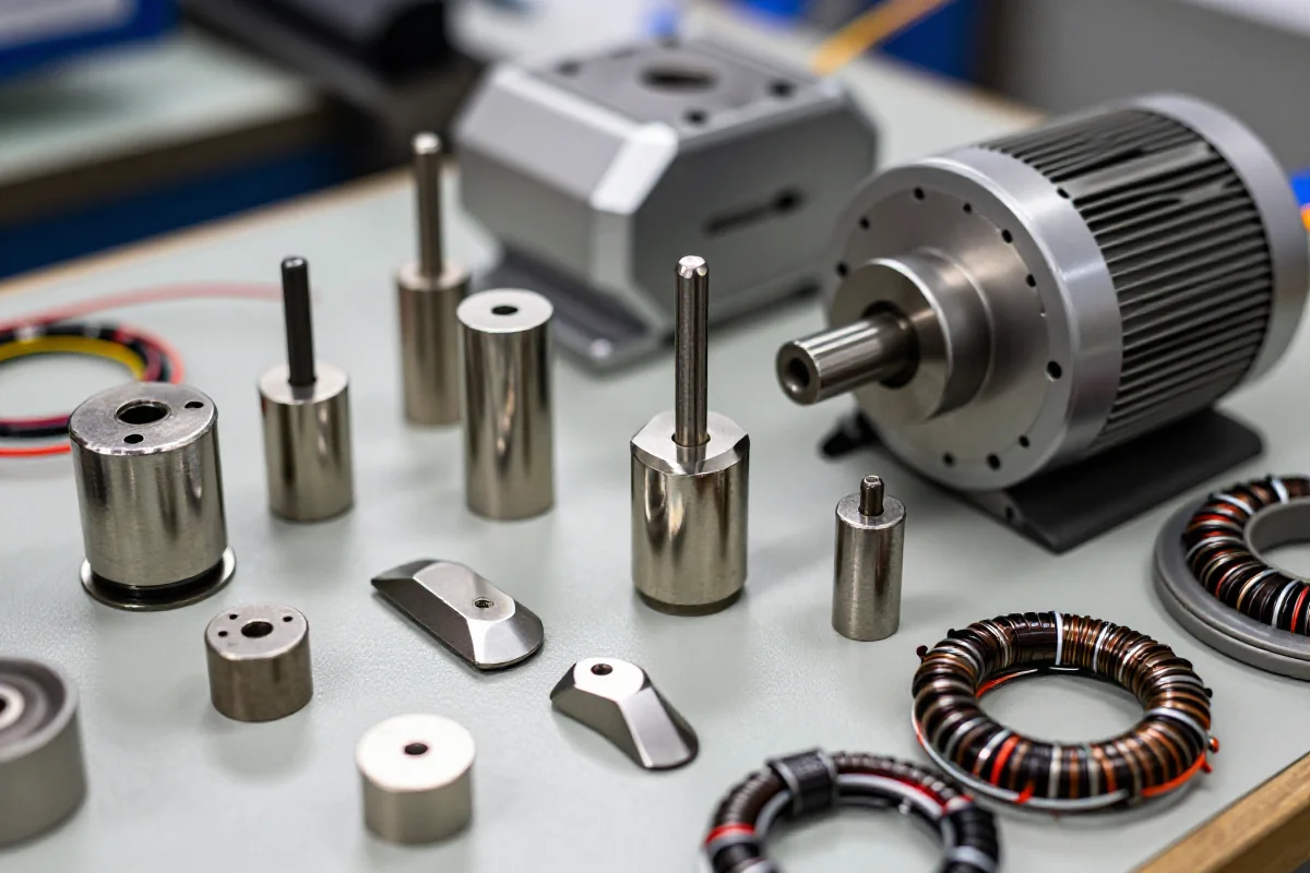 Magnesy Trwałe i Uzwojenia Silnika