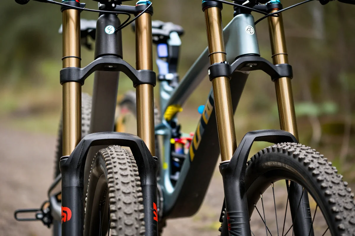 Porównanie amortyzatorów 120mm i 150mm do rowerów górskich