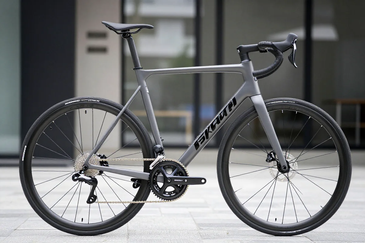 Wysokiej jakości rower miejski dla wysokich osób z wydłużoną ramą