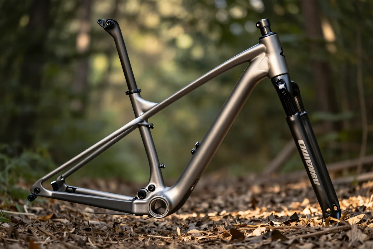 Nowe materiały w MTB 2026, rama roweru górskiego z aluminium