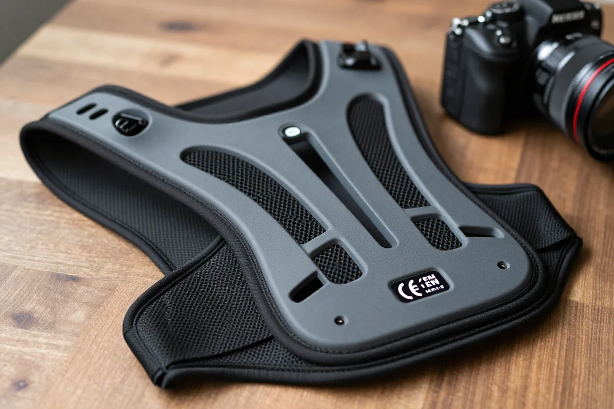 Ochraniacz na plecy do jazdy na rowerze, z zaawansowanymi materiałami