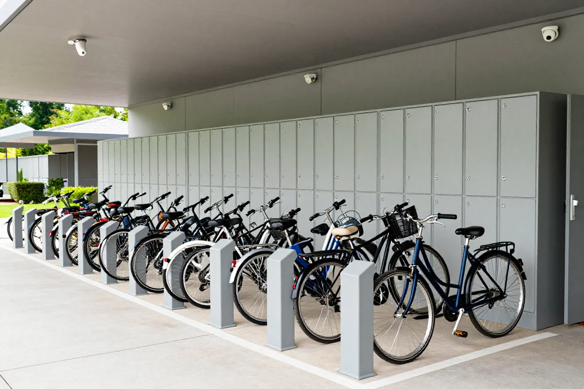 Parking strzeżony i rowerownie – bezpieczne przechowywanie długoterminowe