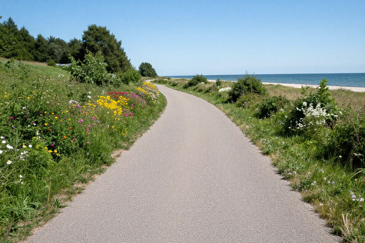 Malownicza trasa rowerowa w Pomorzu Zachodnim nad Bałtykiem
