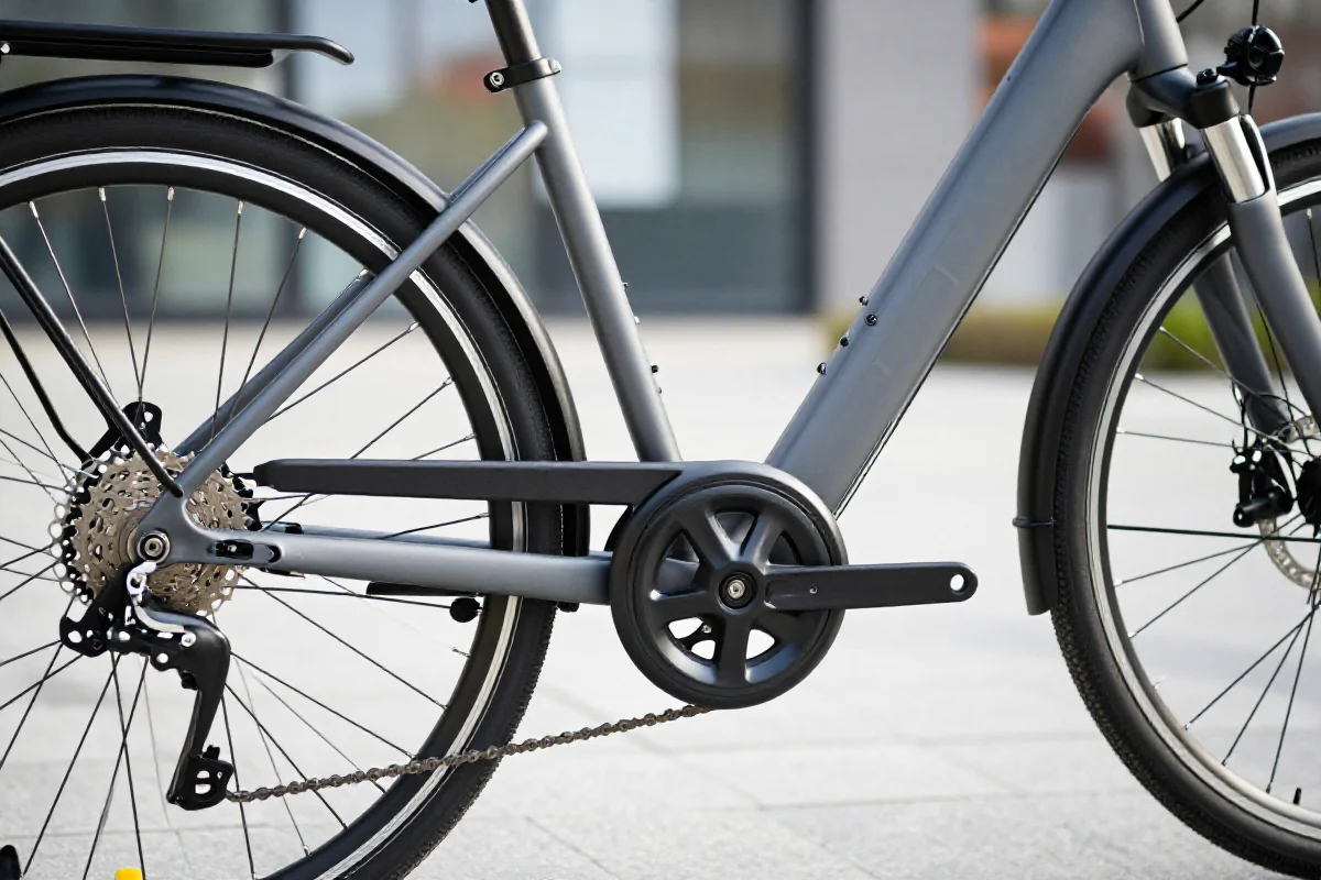 S-pedelec rower elektryczny z silnikiem i zaawansowanymi komponentami