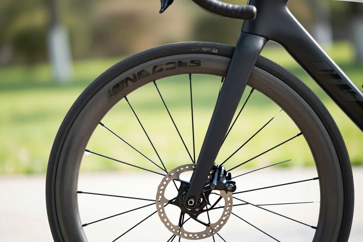 Przegląd roweru szosowego z detalami komponentów i wymogami bezpieczeństwa.