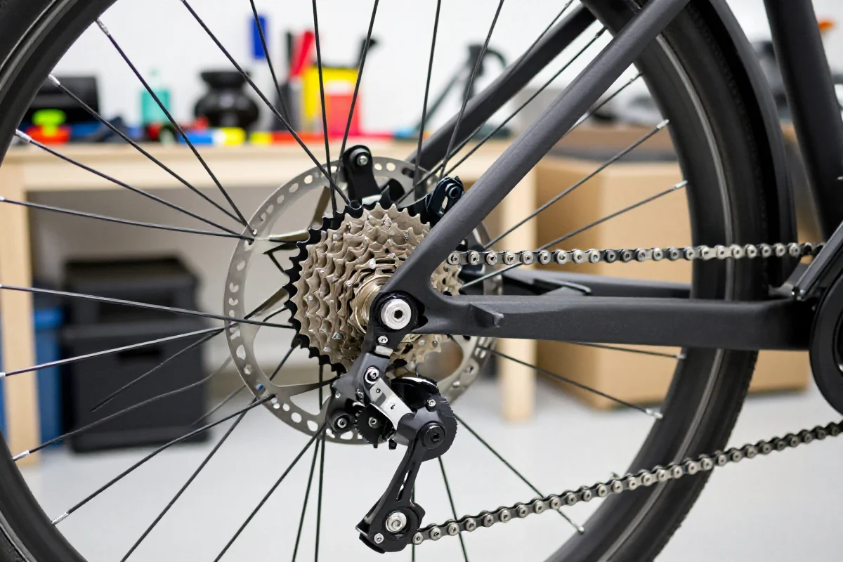 Szczegóły przeglądu technicznego roweru elektrycznego w warsztacie