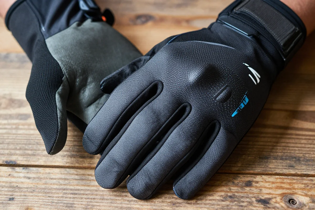 Zimowe rękawice kolarskie z wysoką izolacją i wodoodpornością