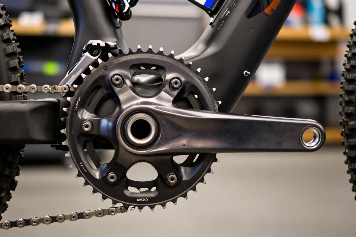 Serwis korby i suportu MTB, szczegóły techniczne komponentów rowerowych