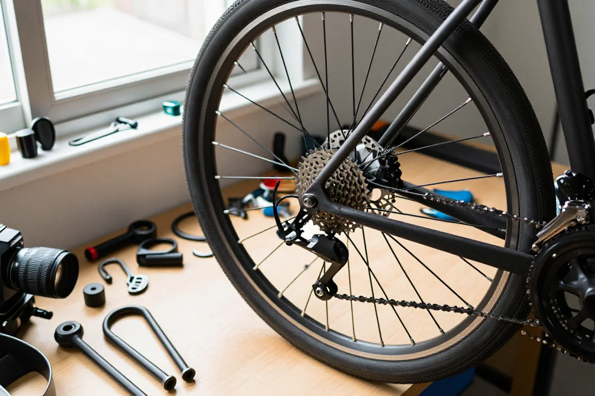 Serwis rowerowy we Wrocławiu - naprawa roweru w warsztacie