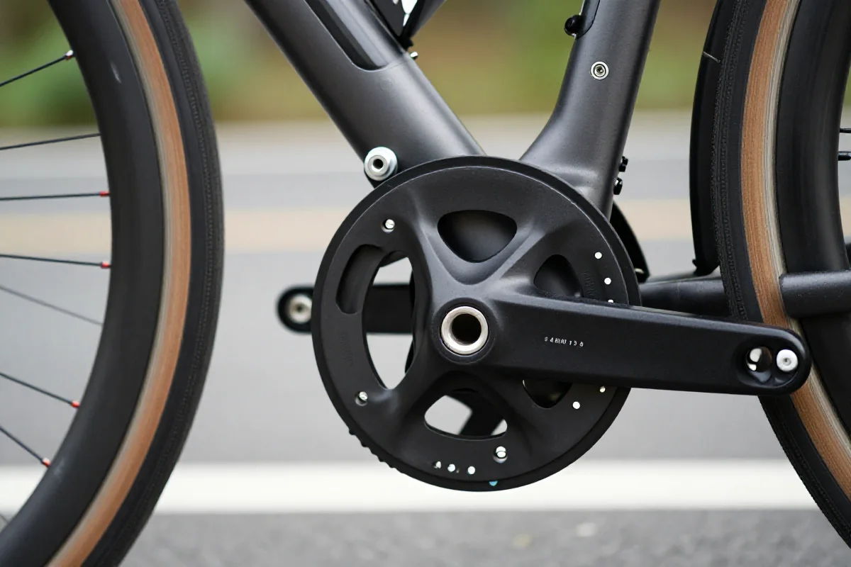 Czujnik mocy jednostronny na ramieniu korby roweru szosowego