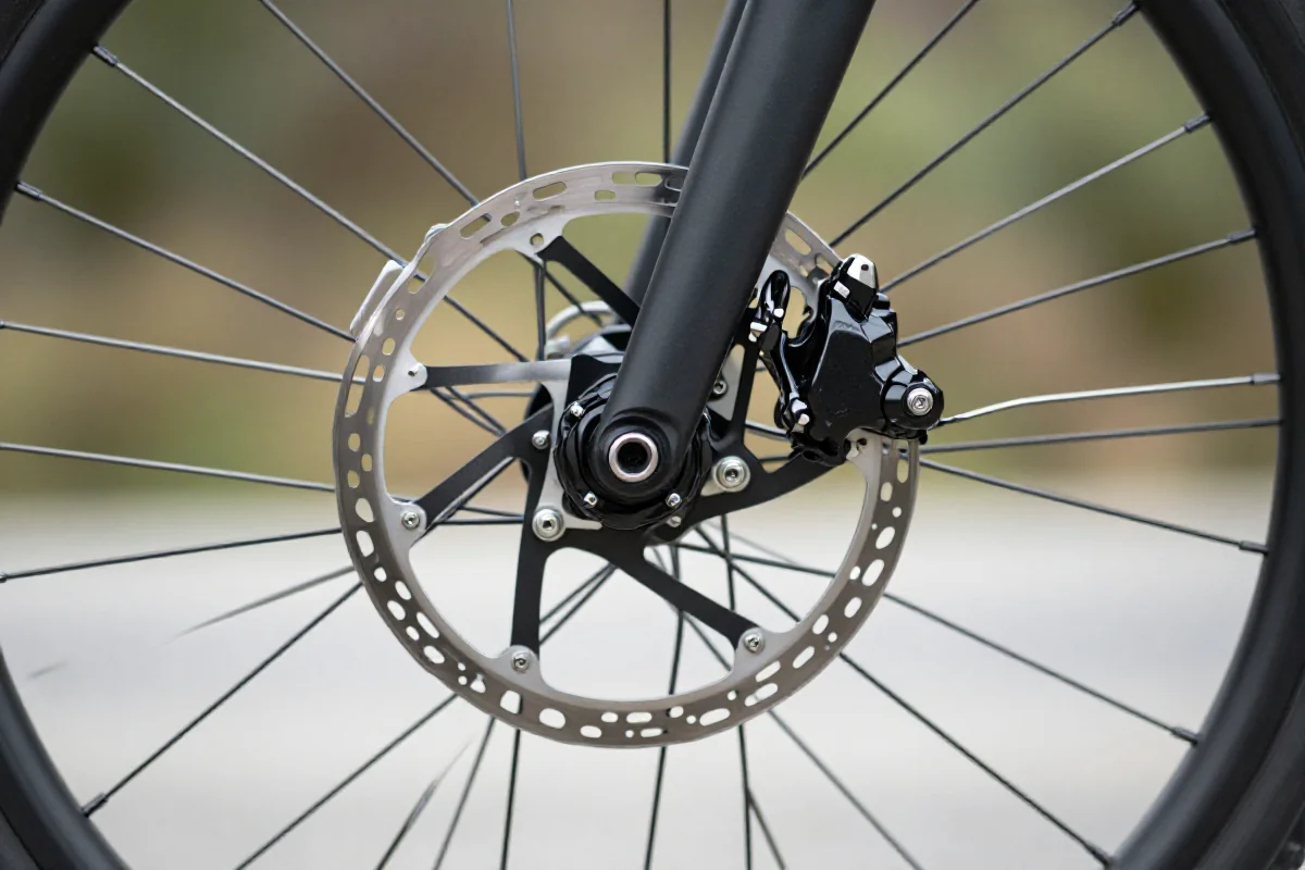 Skrzypienie hamulców tarczowych w rowerze szosowym - szczegóły techniczne