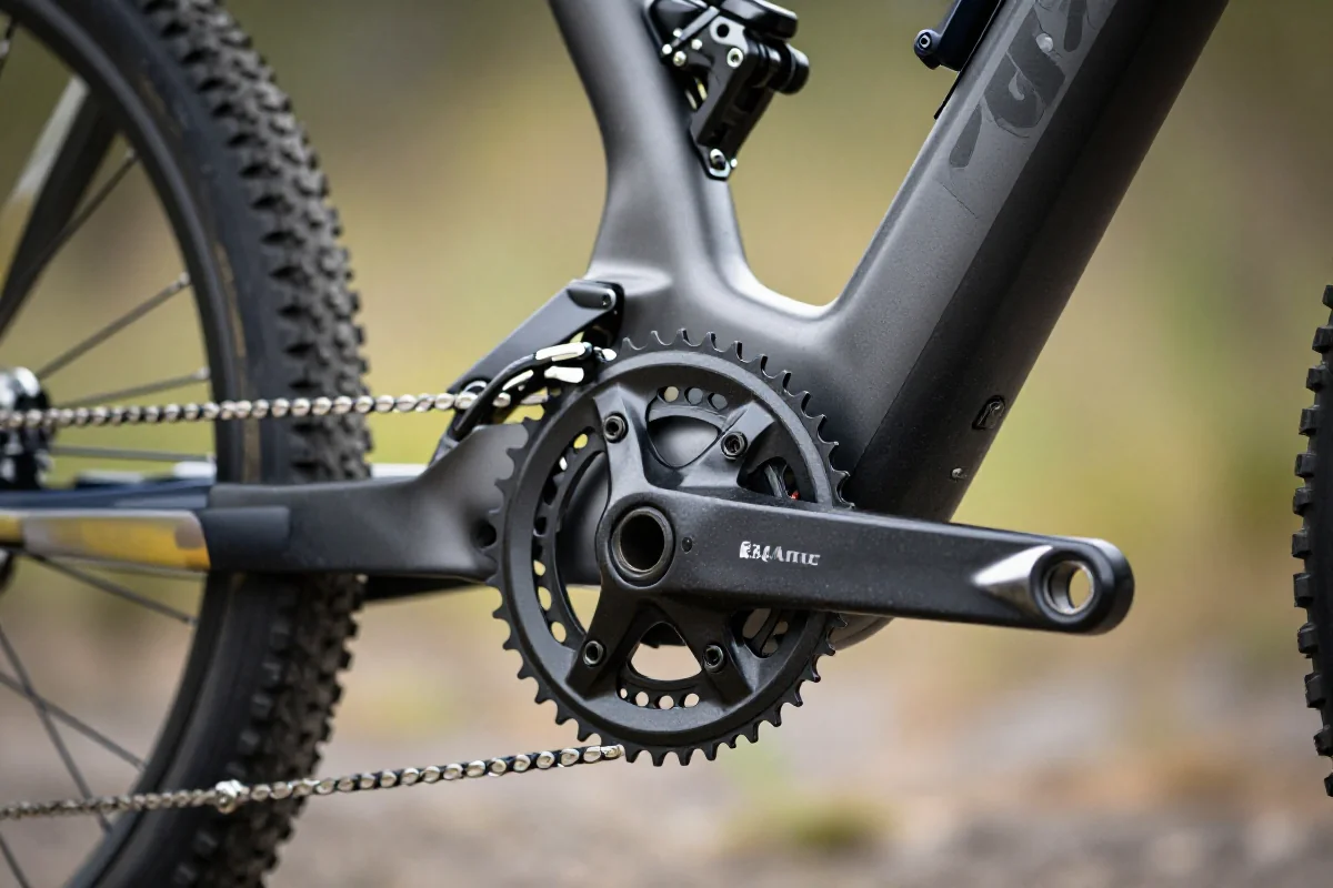 Skrzypienie suportu w rowerze górskim - szczegóły komponentów