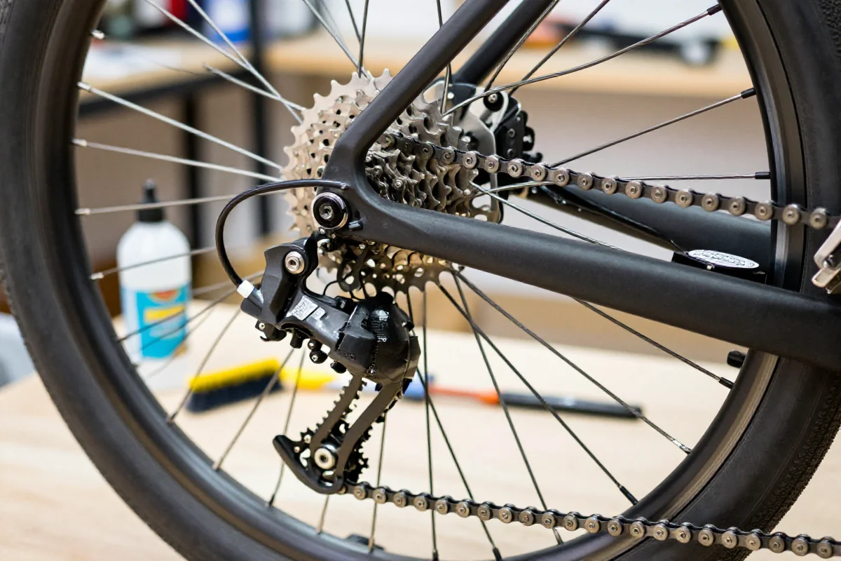 Smarowanie łańcucha i układu napędowego