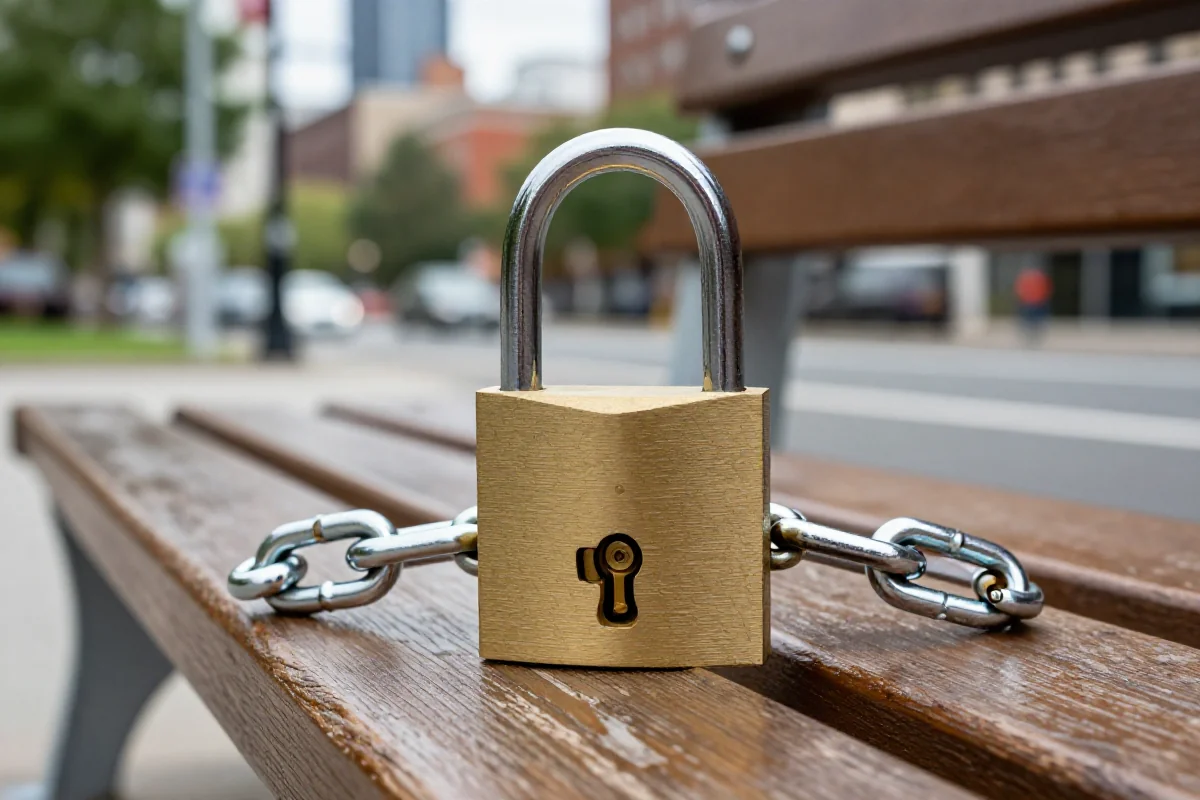 Zapięcia rowerowe w miejskim otoczeniu, zabezpieczenie przeciwkradzieżowe.