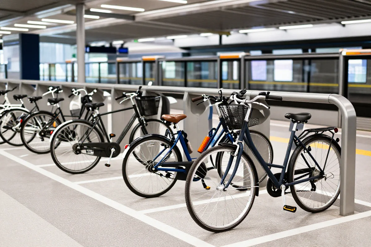 System bike&ride – parkingi przy węzłach komunikacyjnych