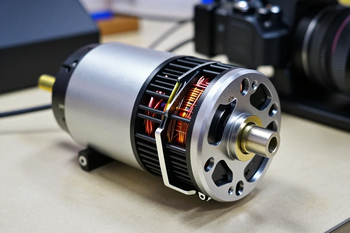Silnik bezszczotkowy prądu stałego (BLDC) do rowerów elektrycznych, szczegóły konstrukcji.