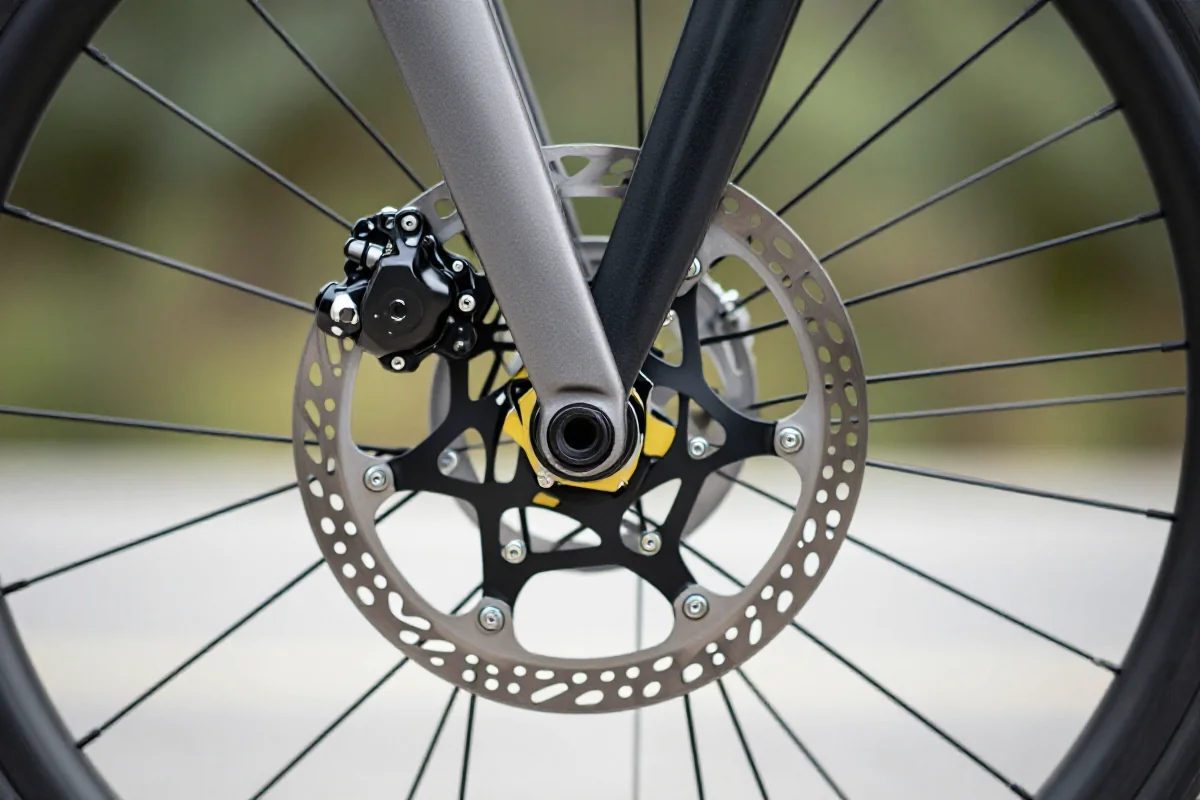 Hamulce tarczowe w rowerze szosowym - szczegóły i komponenty